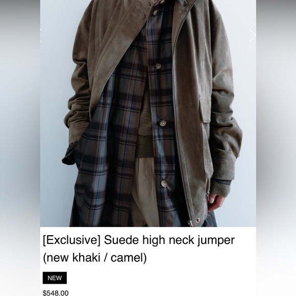 NEVER WORN Real Suede Leather Bomber Jacket - Picture 15 of 16
